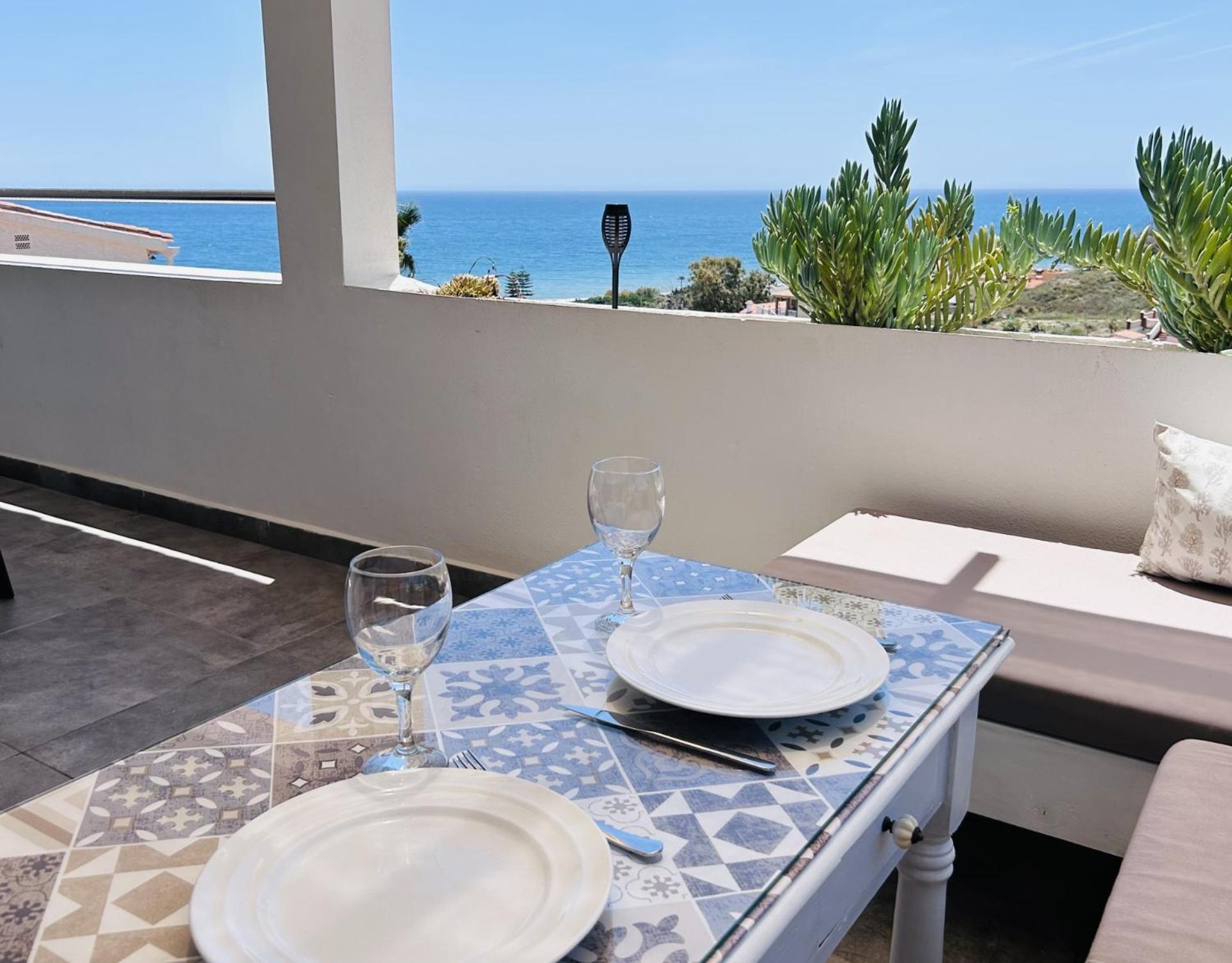 La Casita en Benajarafe Apartment Malaga Bagian luar foto