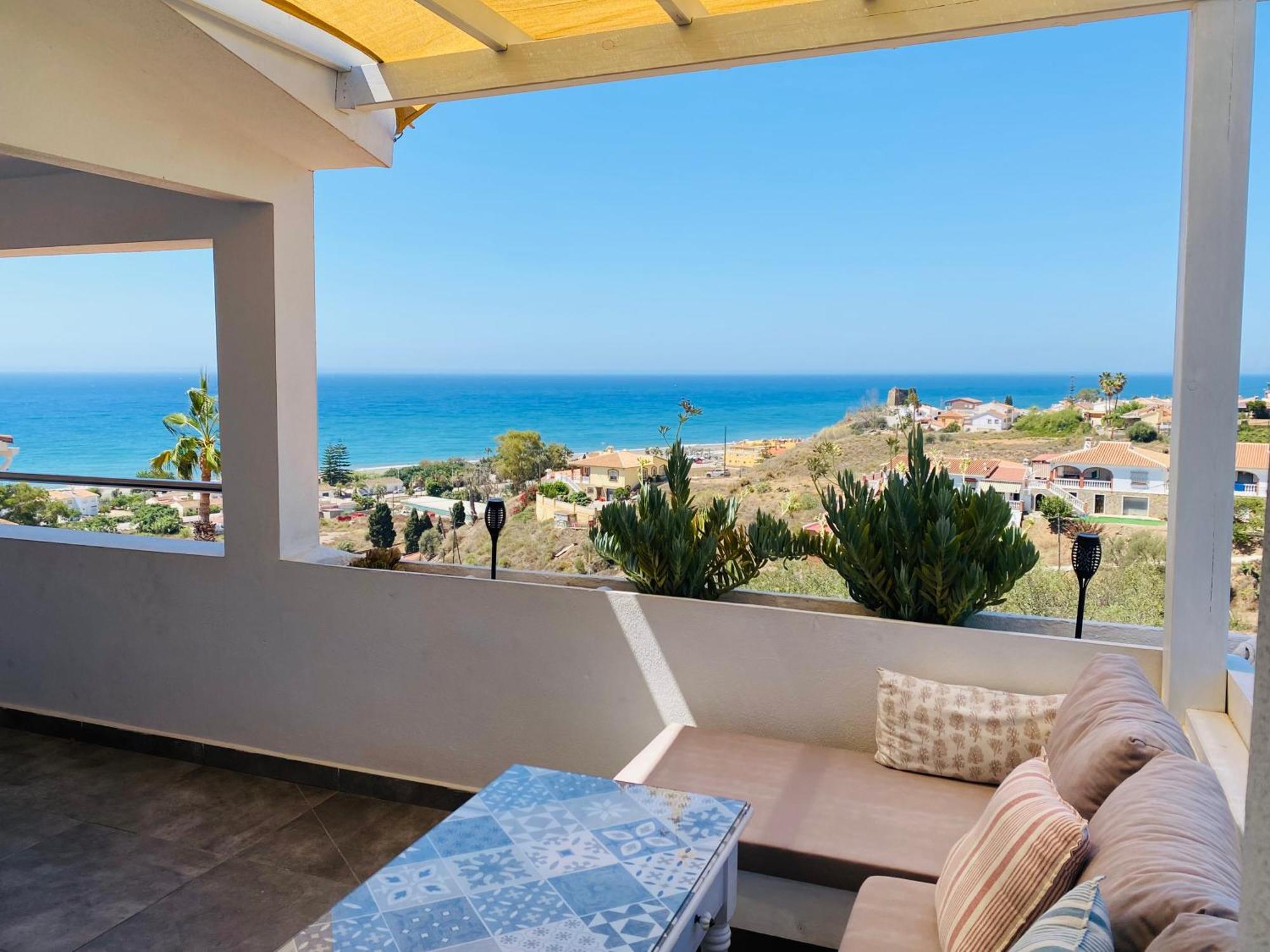 La Casita en Benajarafe Apartment Malaga Bagian luar foto